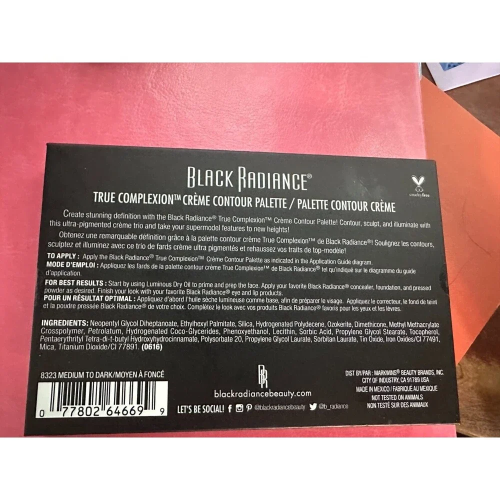 Palette black radiance